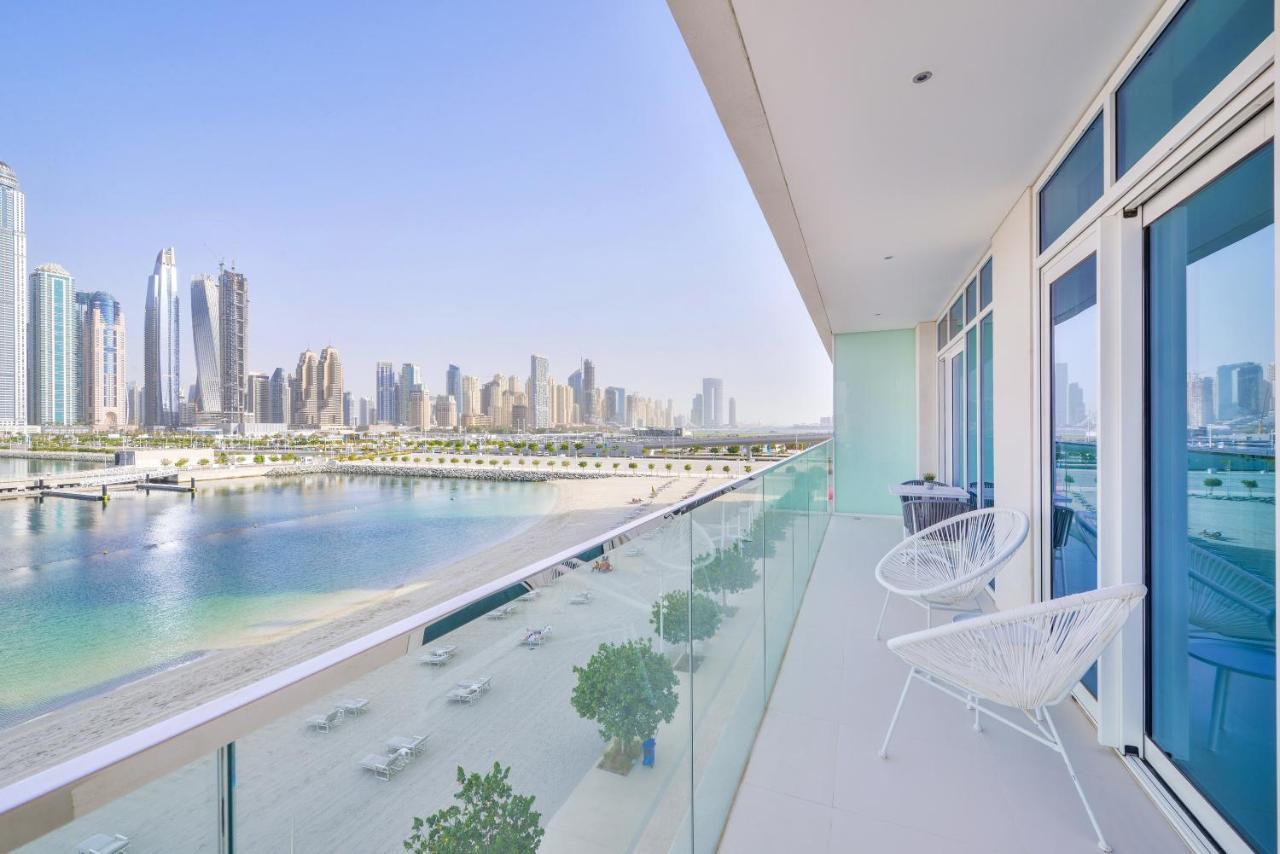 Ultra Luxury Emaar Beachfront - Private Beach And Pool Dubai Eksteriør billede