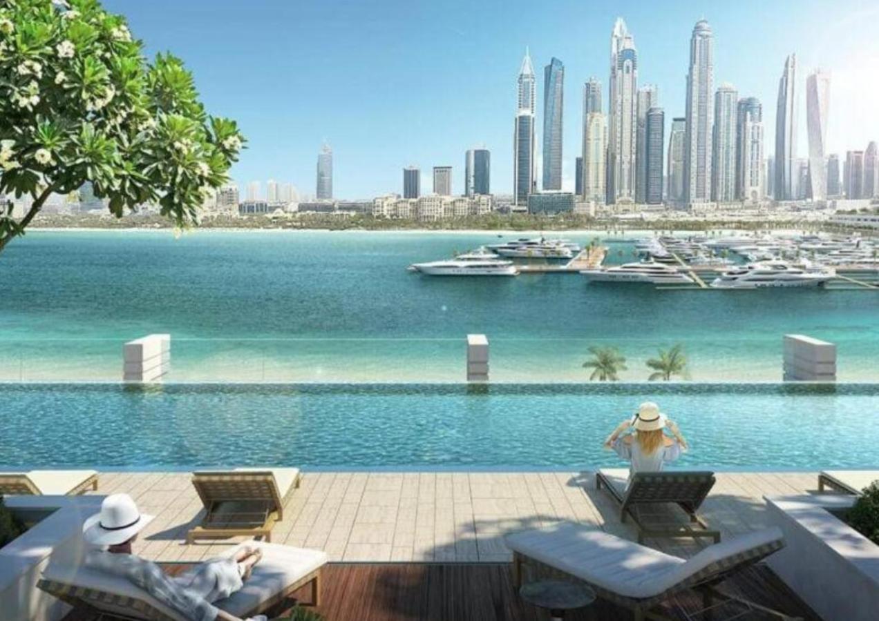 Ultra Luxury Emaar Beachfront - Private Beach And Pool Dubai Eksteriør billede