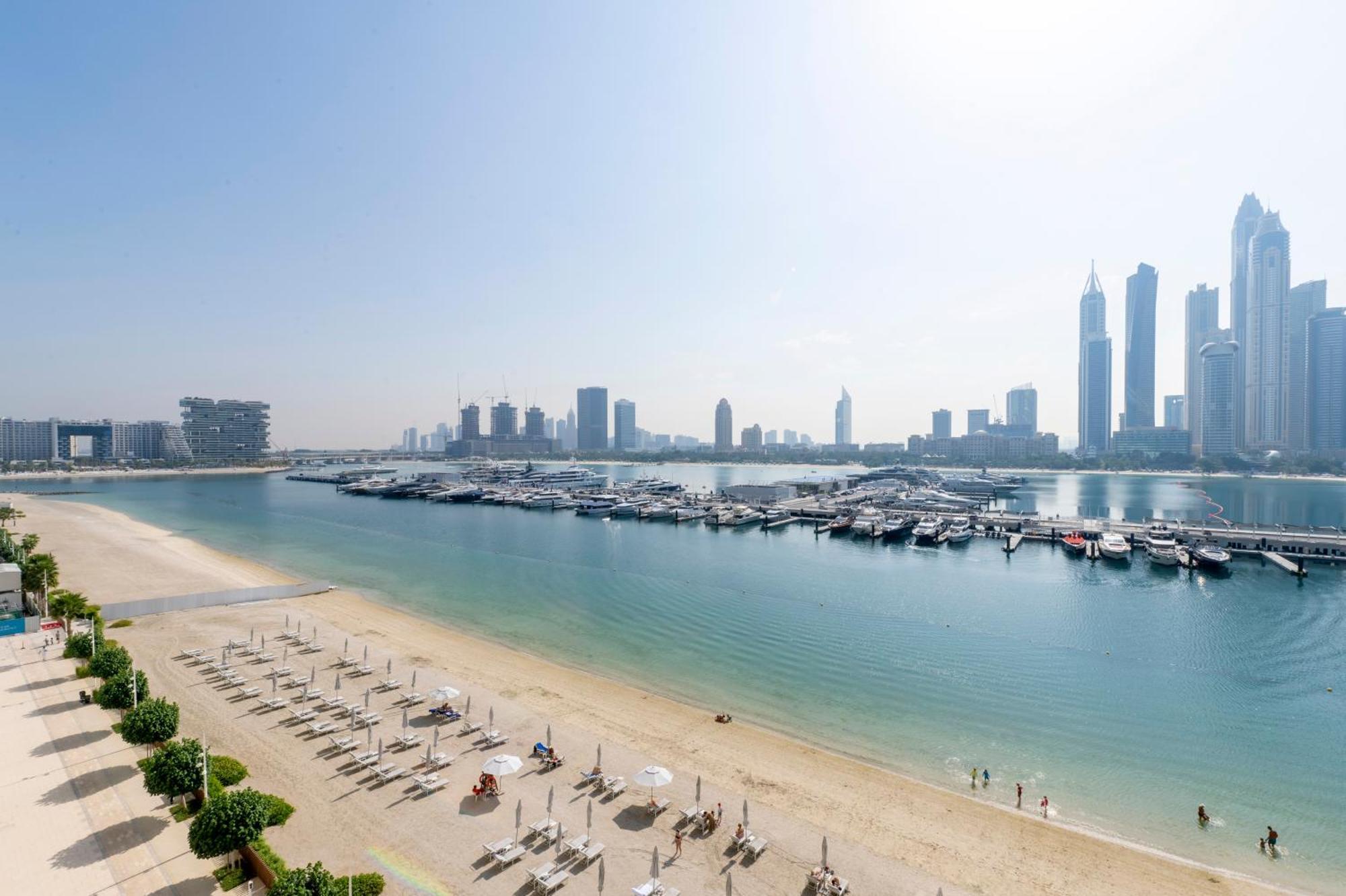 Ultra Luxury Emaar Beachfront - Private Beach And Pool Dubai Eksteriør billede